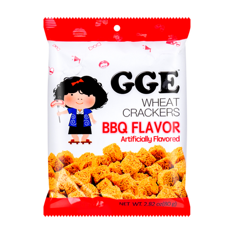GGE Wheat Crackers BBQ Flavor 2.82 Oz (80 g)