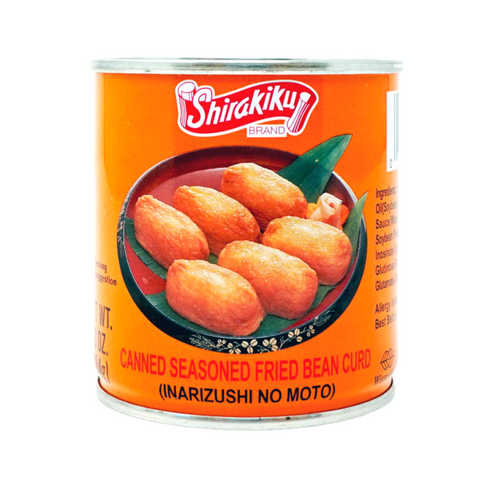 Shirakiku Canned Fried Bean Curd (Inarizushi No Moto) 10 Oz (284 g)