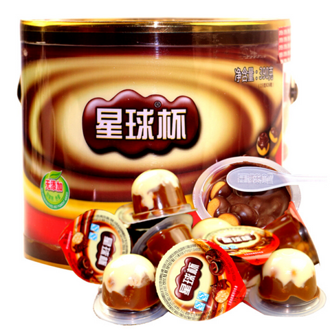 Planet Cup Chocolate Cookie Ball 390 g - 星球杯  可可酱 + 饼干粒 390克