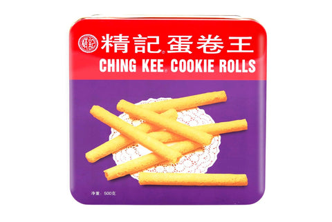 Ching Kee Cookie Egg Rolls 500 g - 精記 蛋卷王 500克