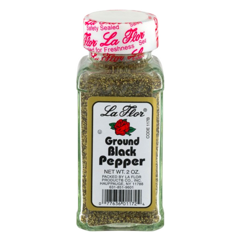 La Flor Ground Black Pepper 2 Oz