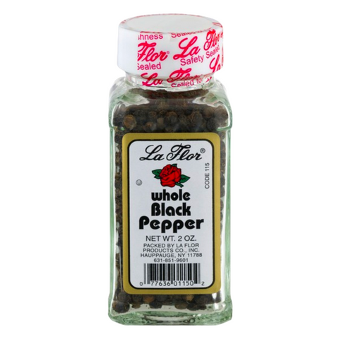 La Flor Whole Black Pepper 2 Oz