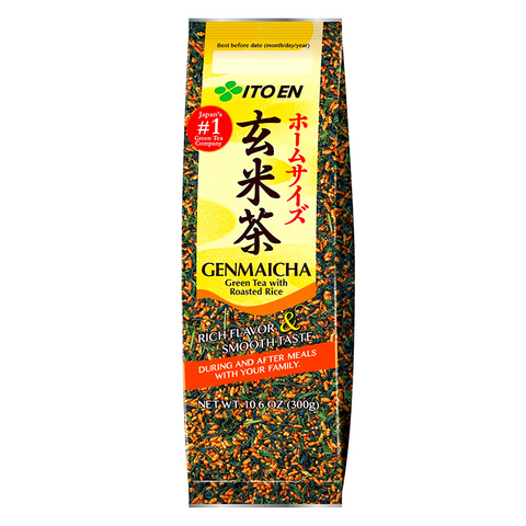 ITO EN Genmaicha Green Tea with Roasted Rice 10.6 Oz (300 g)