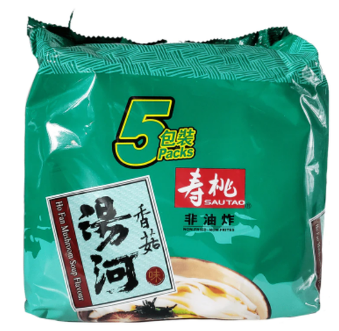 SAU TAO Vermicelli Ho Fan Mushroom Soup Flavor - 5 PACK 13.2 Oz (375 g)