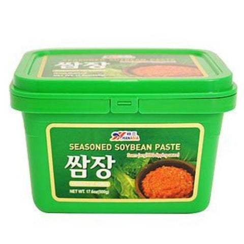 HanAsia Korean Ssamjang Seasoned Soybean Paste 17.6 Oz (500 g)