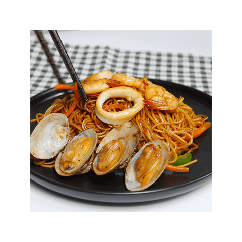 SAUTAO Scallop Noodles 16 Oz (454 g) - 寿桃非油炸特級瑤柱面