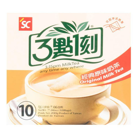 3:15PM Original Instant Milk Tea 10 Bags 7.06 Oz (200 g) - 3点一刻经典原味奶茶 - CoCo Island Mart