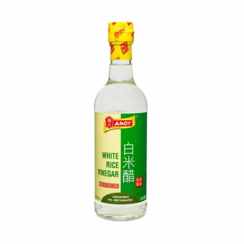 Amoy White Rice Vinegar 16.9 FL Oz (500 mL) - 淘大白米醋 - CoCo Island Mart