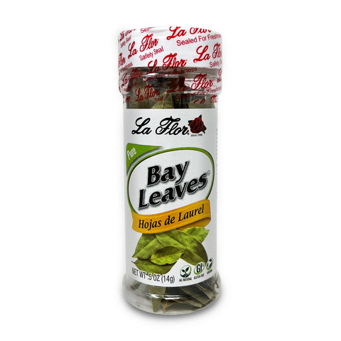 LA FLOR Pure Bay Leaves All Natural, Gluten Free, and Non-GMO, 0.5oz (14g)