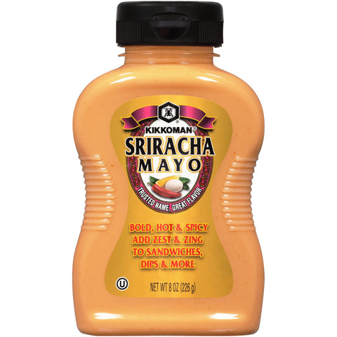 KIKKOMAN Sriracha Mayo | Spicy Mayo 8 Oz (226 g) - CoCo Island Mart