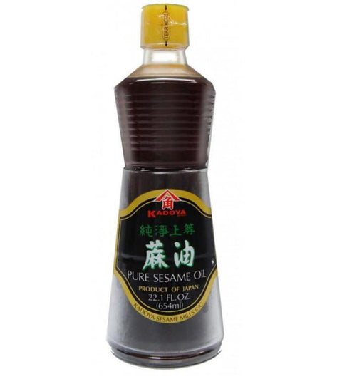 Kadoya Pure Sesame Oil 22.1 FL Oz (654 mL)