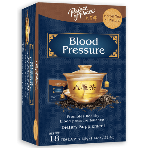 Prince of Peace Blood Pressure Herbal Tea 18 Tea Bags X 1.8 g (1.14 Oz/32.4 g)