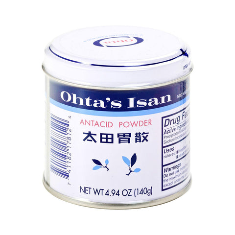 Ohta's Isan Antacid Powder for Heartburn, Upset Stomach and Acid Indigestion 4.94 Oz (140 g) - 太田胃散 - CoCo Island Mart