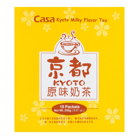 Casa Kyoto Instant Milky Flavor Tea 10 Bags 8.81 Oz (250 g)