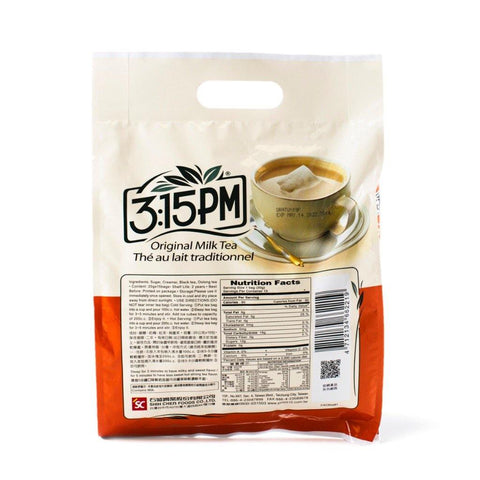 3:15PM Instant Original Milk Tea 15 sachets 10.58 Oz (300 g) - 3点一刻经典原味奶茶 - CoCo Island Mart
