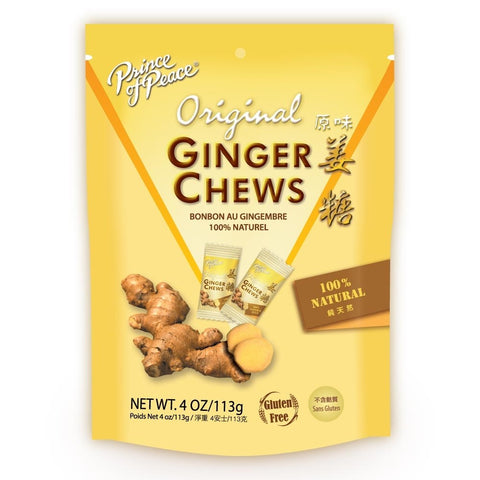 Prince of Peace Ginger Candy Chews 4 Oz (113 g)