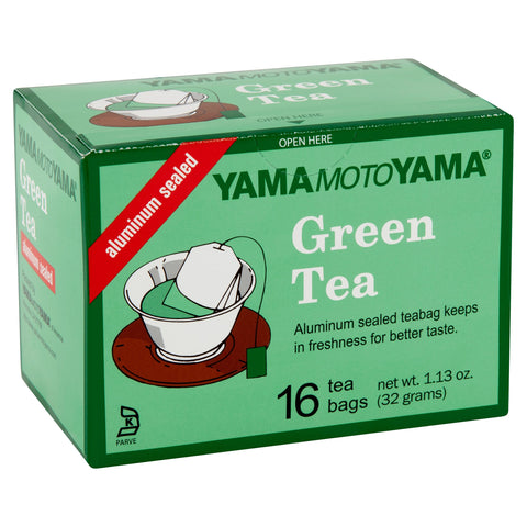 Yamamotoyama Sencha Green Tea 16 Tea Bags 1.13 Oz (32 g)
