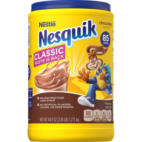 Nestle Nesquik Chocolate Flavor 44.9 Oz (2.81 LB) - CoCo Island Mart