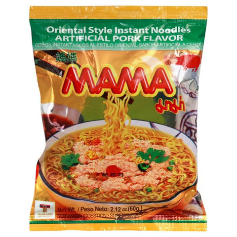 MAMA Oriental Style Instant Noodles Artificial Pork Flavor 5-PACK 10.6 Oz (2.12 Oz ea.)