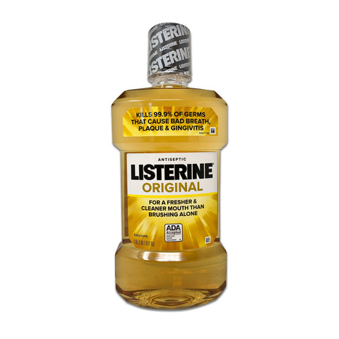 LISTERINE Antiseptic Original  Mouthwash, 1.0L (1qt 1.8fl oz)