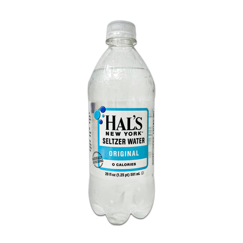 HAL'S NEW YORK Original Seltzer Water, 591mL (20 fl oz)