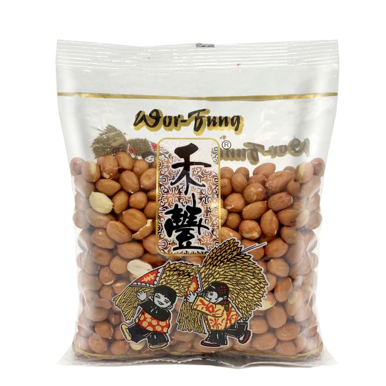 WOR-FUNG Red Skin Peanuts 12 Oz (340 g) - 红衣花生 340克