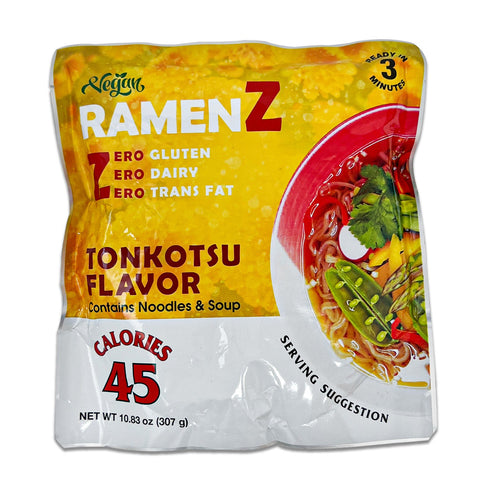 Negan RAMEN Z Tonkotsu Flavor Vegan & Gluten Free Noodles 10.83 oz (307g)