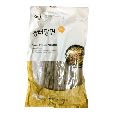 Assi Glass Noodles Korean Rice Vermicelli - Dangmyeon 12 Oz (340 g) - CoCo Island Mart