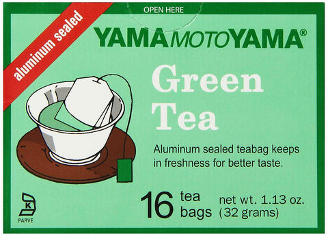 Yamamotoyama Sencha Green Tea 16 Tea Bags 1.13 Oz (32 g)