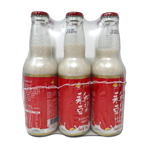 LOUHE YONGLI FOOD, Original Soybean Milk, 50.3 fl.oz (3pt 2.3fl.oz) 1.488L 6-8.38 Fl.oz (248mL) 6 bottles