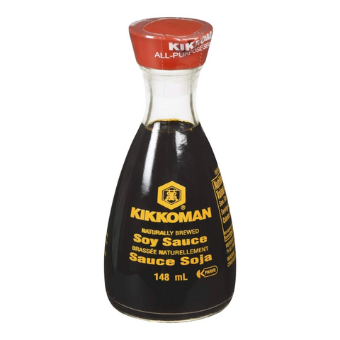 KIKKOMAN Traditionally Brewed Soy Sauce 5FL Oz (148 mL)