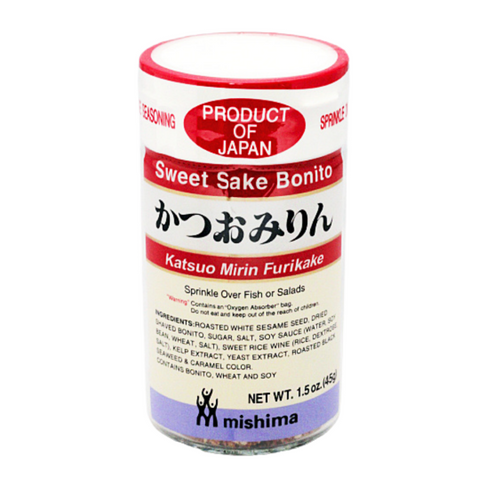 Mishima Sweet Sake Bonito Katsuo Mirin Furikake 1.5 Oz (45 g)