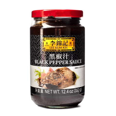 LEE KUM KEE Black Pepper Sauce 12.4 Oz (350 g) - 李锦记 黑椒汁 350 克